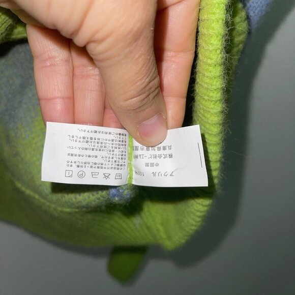 Blank Palette Womens Cardigan Jacket Size Medium Zoo Theme Applique Acrylic - Picture 10 of 13